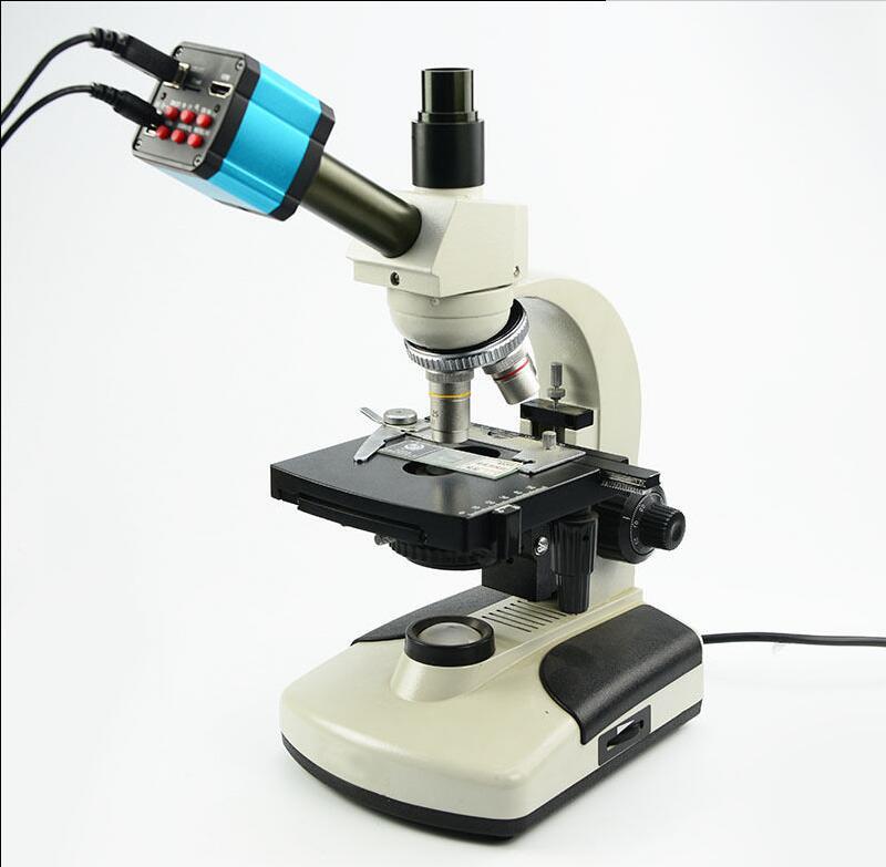 16MP HDMI USB Digital Industry Video Microscope Camera Eyepiece C Mount Adapter