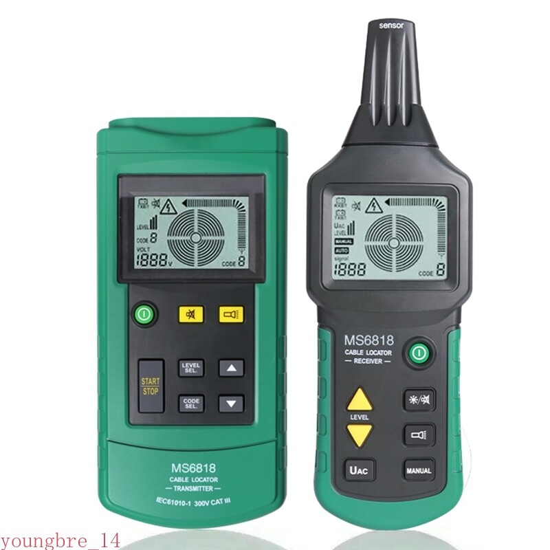 Professional Wall Wire Cable Tracker Circuit Fault Detector Voltage 12~400V