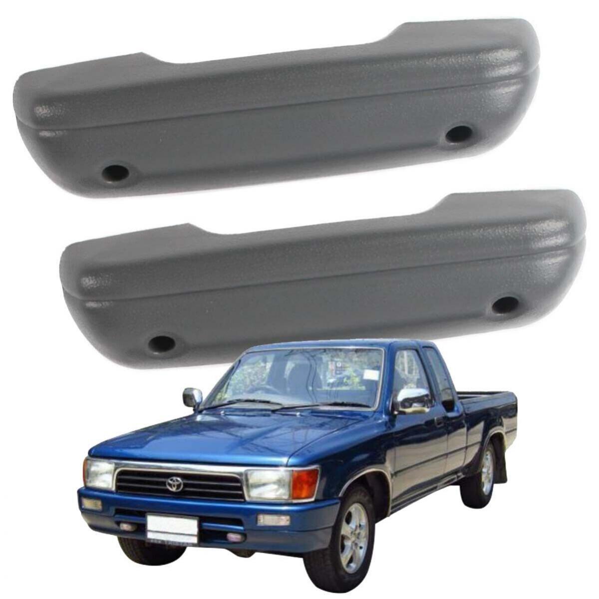 Pair Gray Interior Door Armrest Grab Handle For Toyota Hilux LN85 LN90 1990
