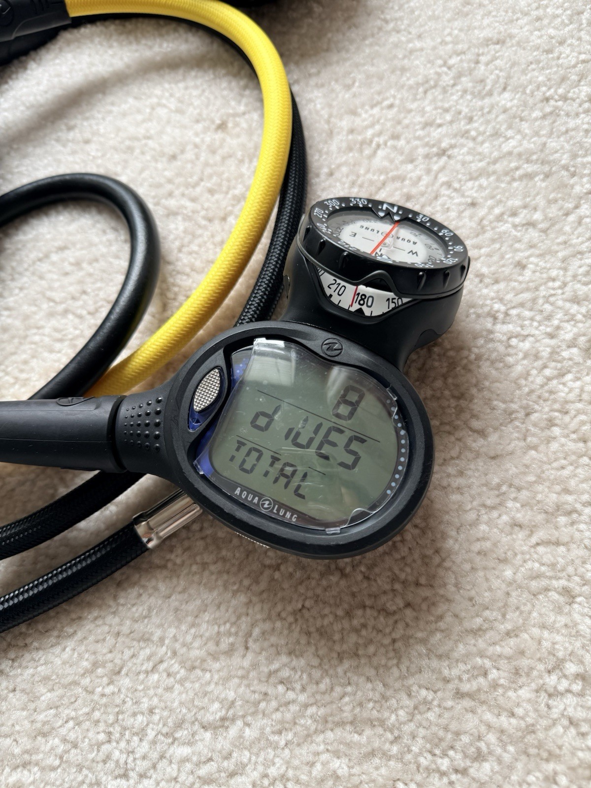 Aqua Lung Legend Regulator, Octopus & Computer I550C Compass