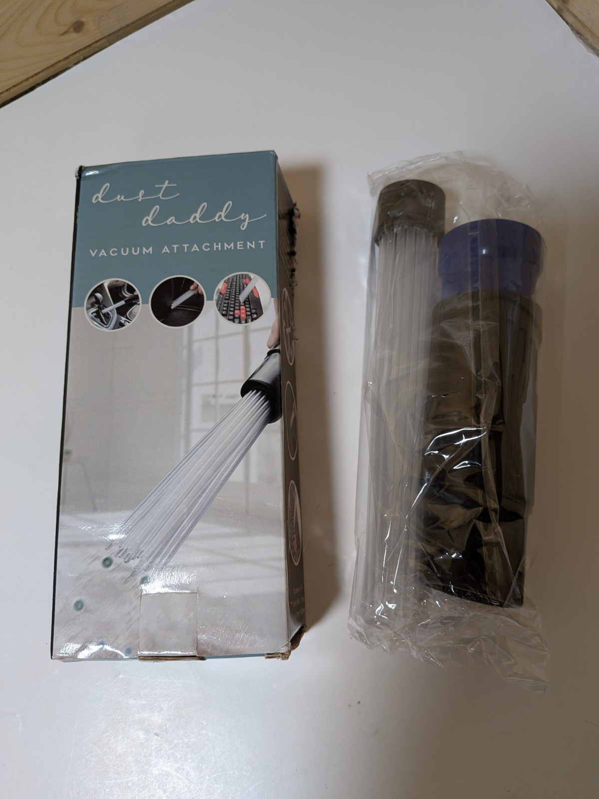 Dust Daddy Dust Vacuum Attachment. Includes 2 Universal Attachments