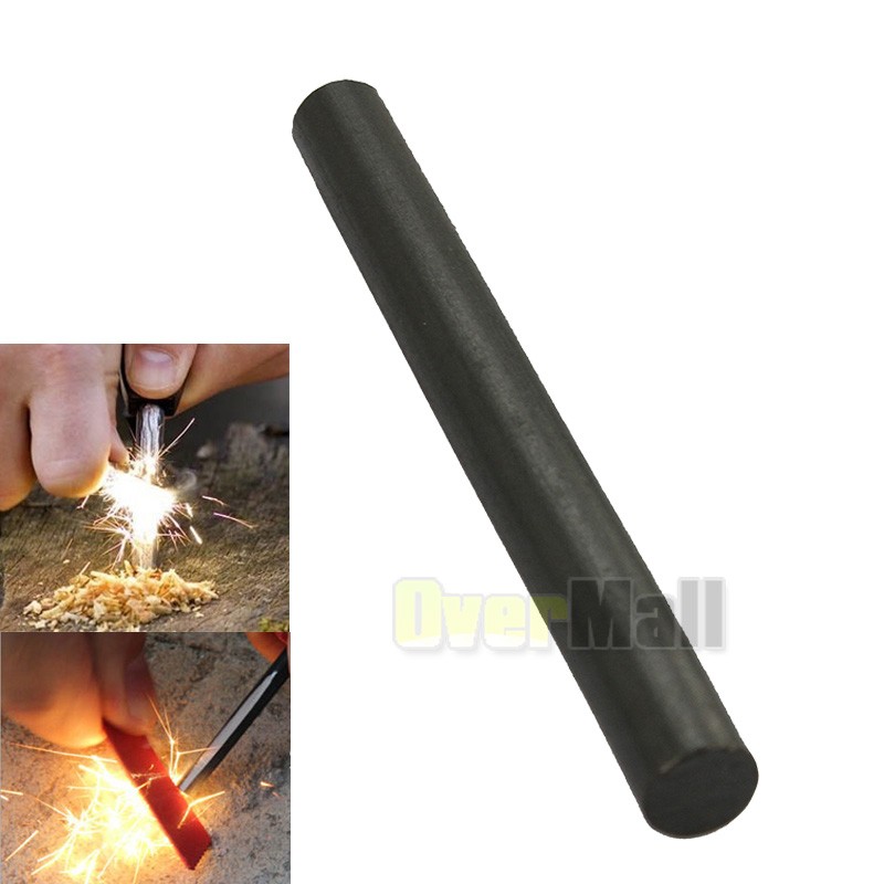 1pc Large 1/2 x 5" Ferrocerium Ferro Rod Flint Fire Starter Camping Outdoor