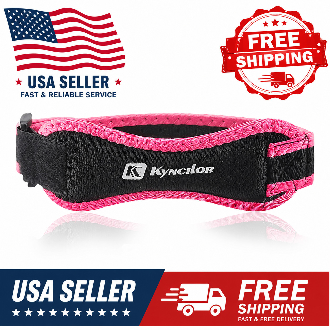 Knee Brace Support Patella Stabilizer Strap Arthritis Pain Relief Running USA