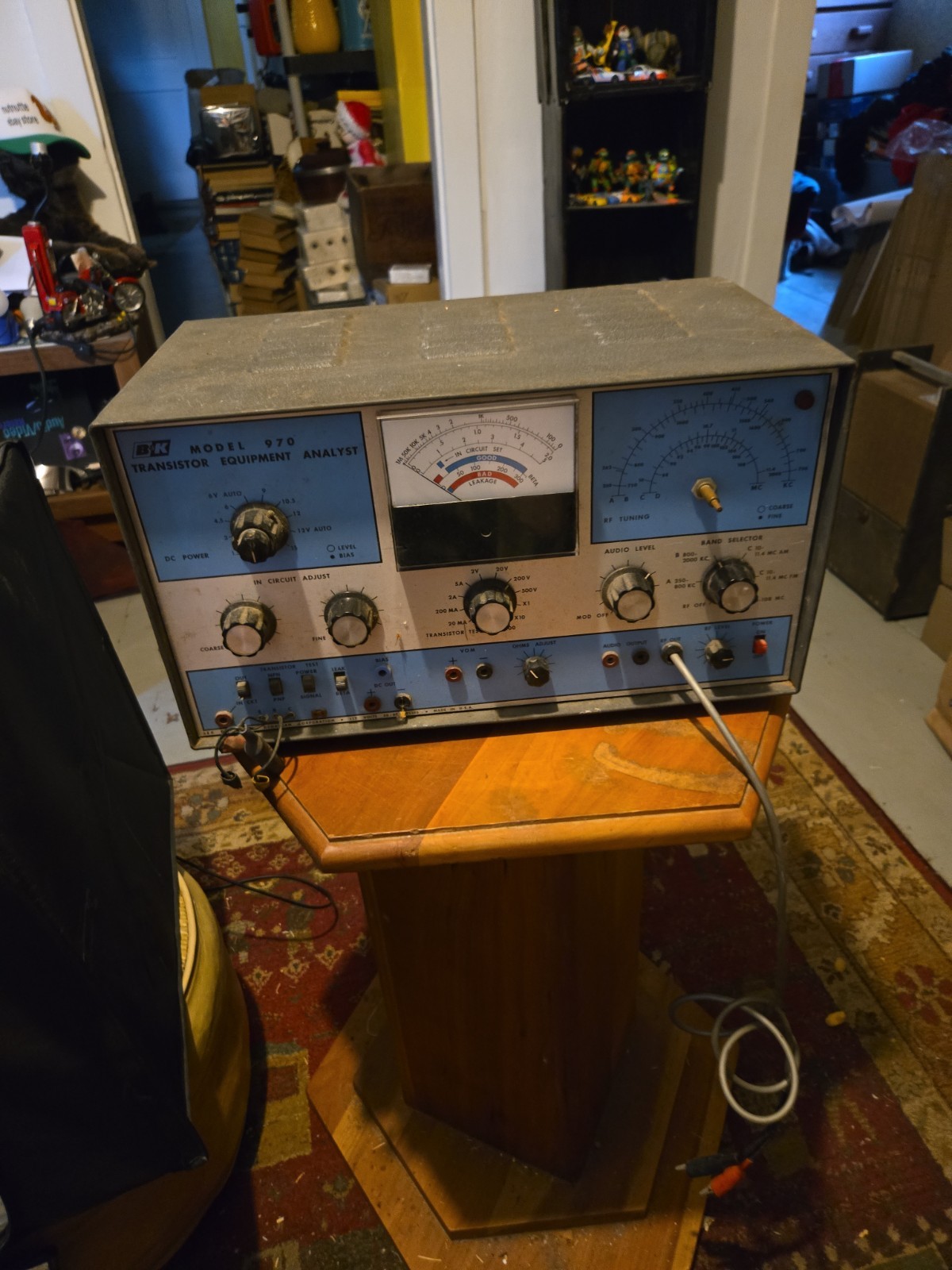 Bk Transistor  Equipment  Analysis  Model 970