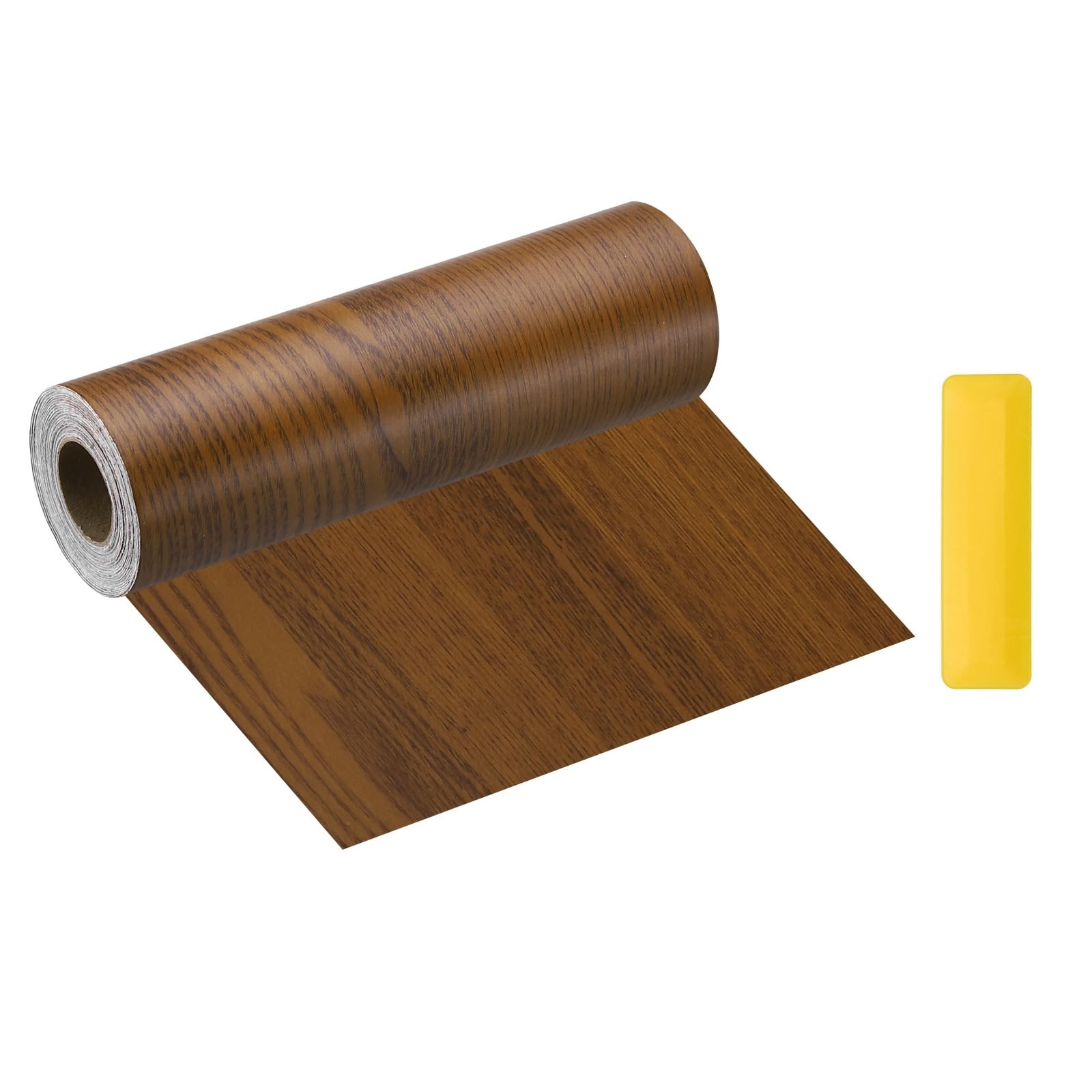 HARFINGTON Teak Wood Grain Tape 8"x33ft