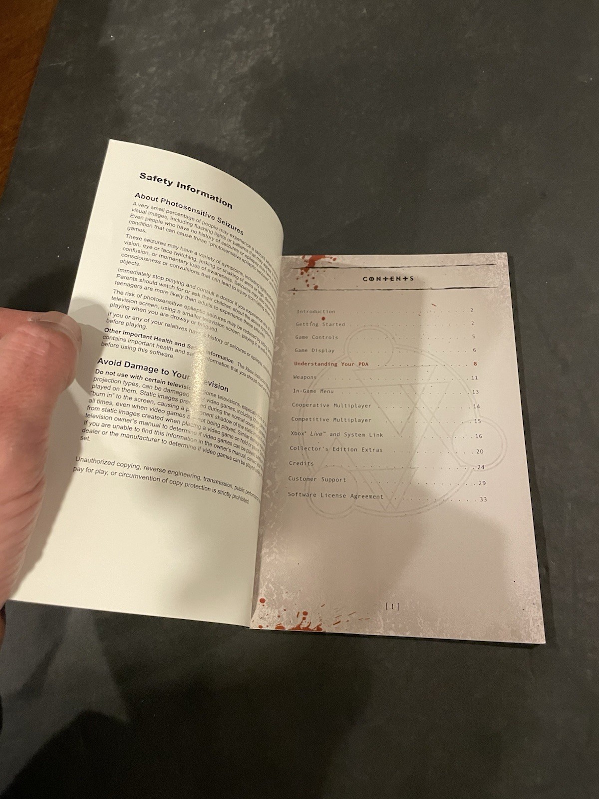 doom 3 xbox Manual only