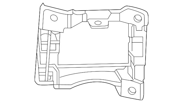 Genuine Audi Blind Spot Detection System Warning Sensor Bracket 8W9-907-176