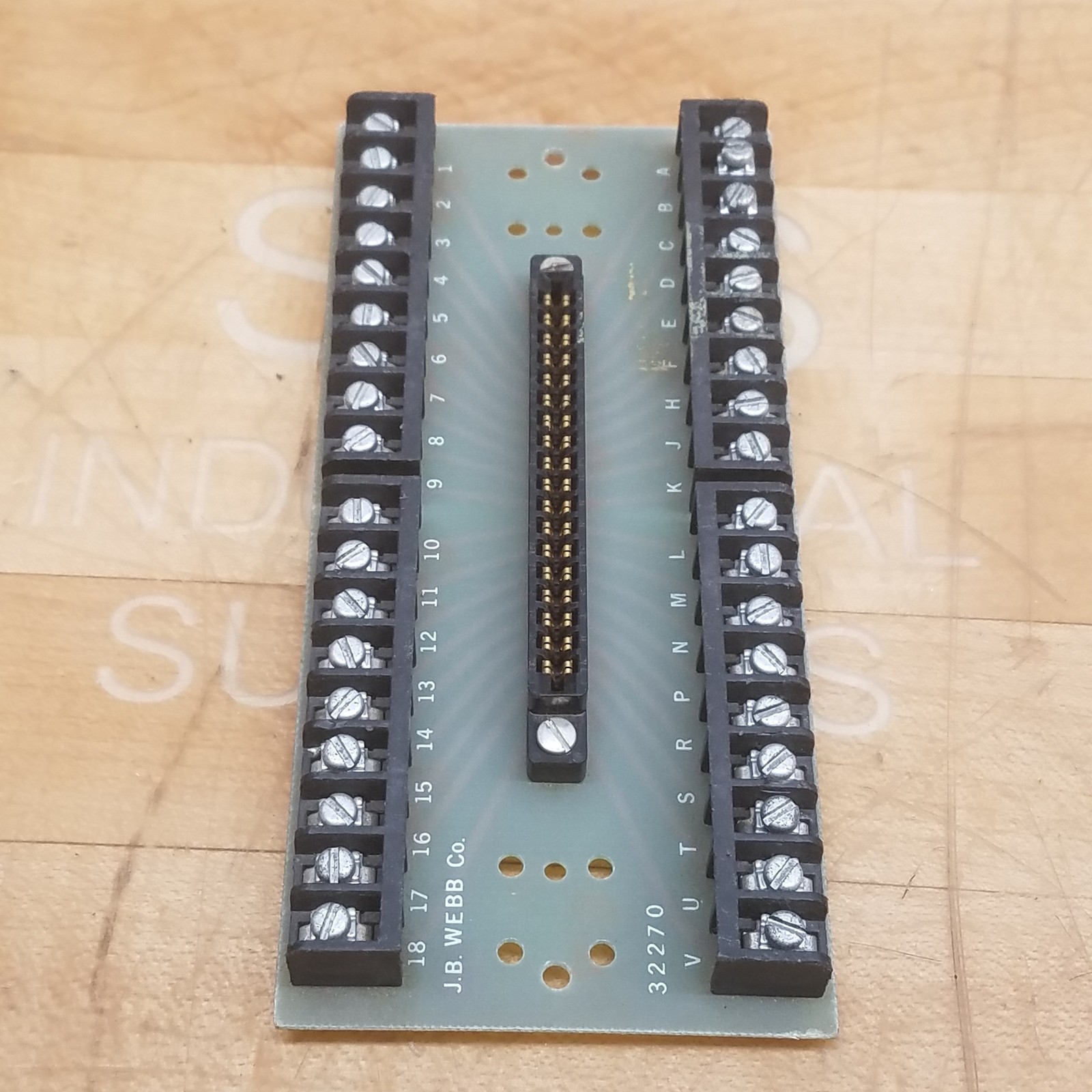 J.B. Webb 32270 Circuit Relay Board - USED