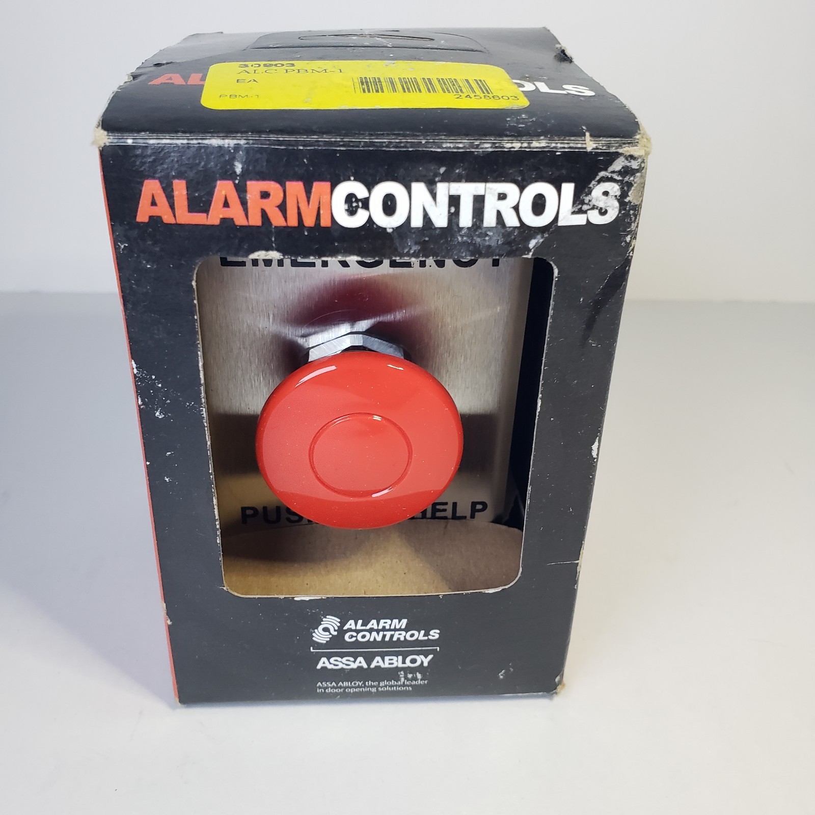 Alarm Controls Push For Help Red Button Emergency Switch PBM-1
