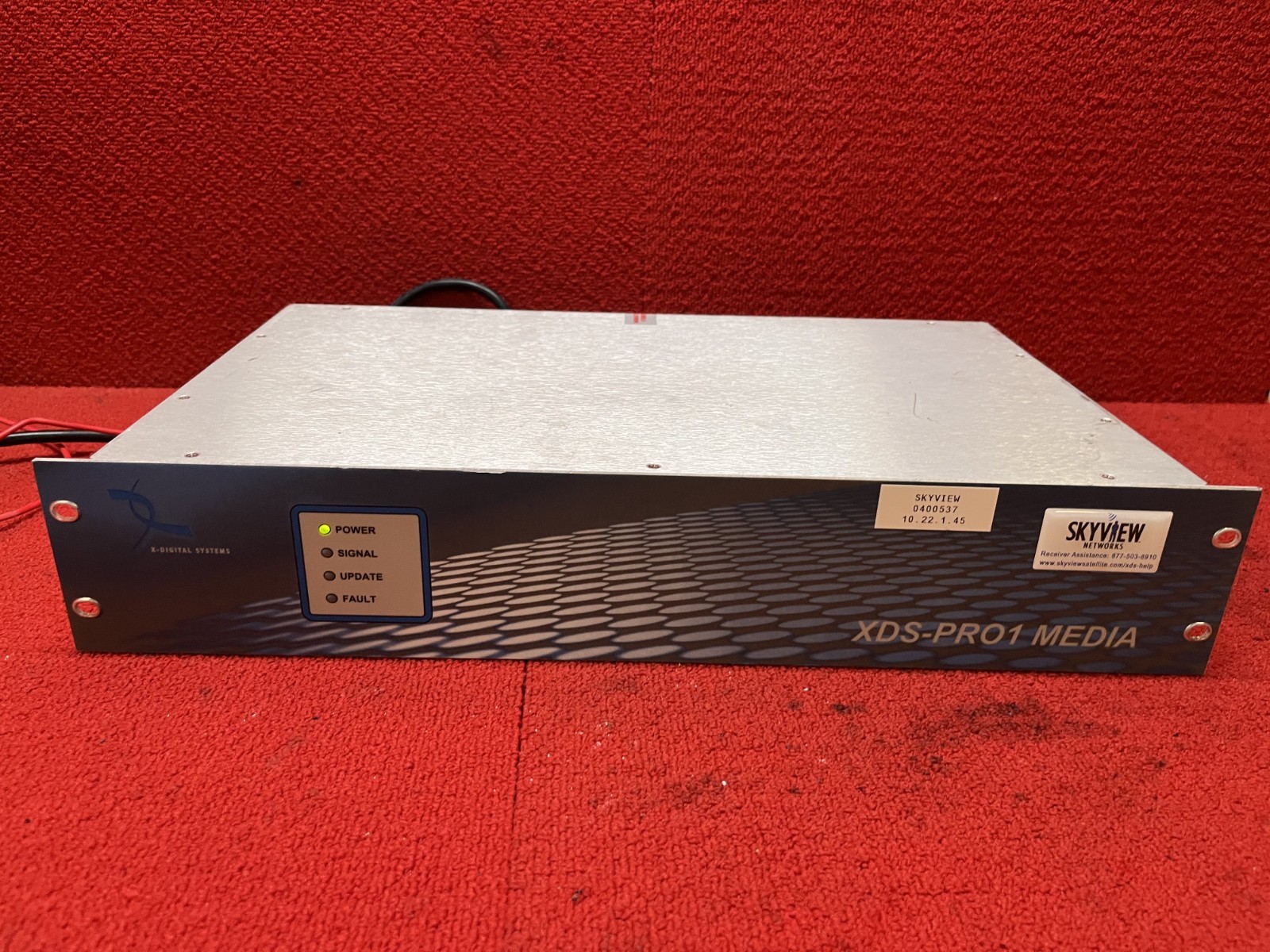 Used X-Digital Systems Audio Digital Media Receiver #XDS-PRO1R Good Condition