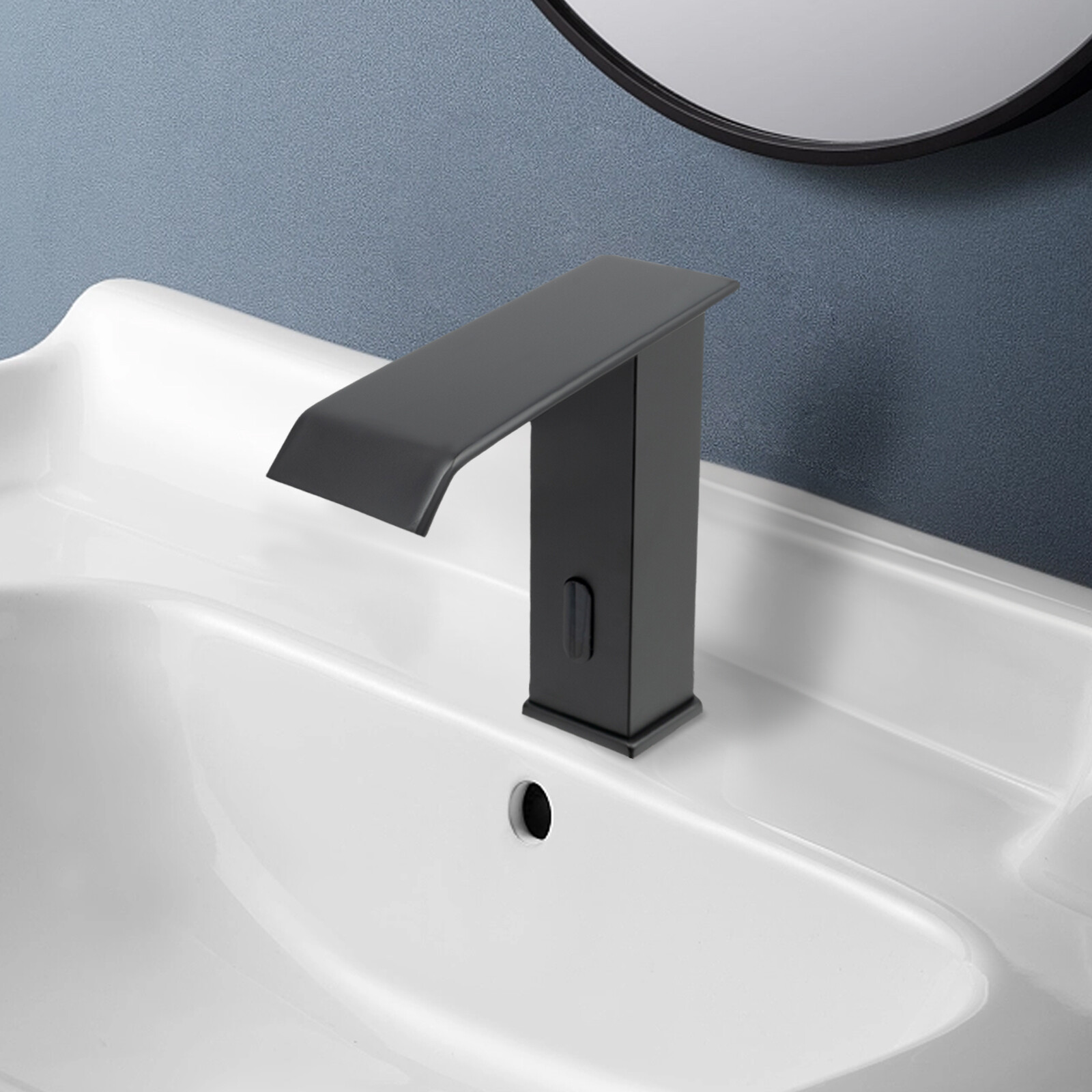 Touchless Waterfall Bathroom Faucet with Infrared Sensor for Easy Use