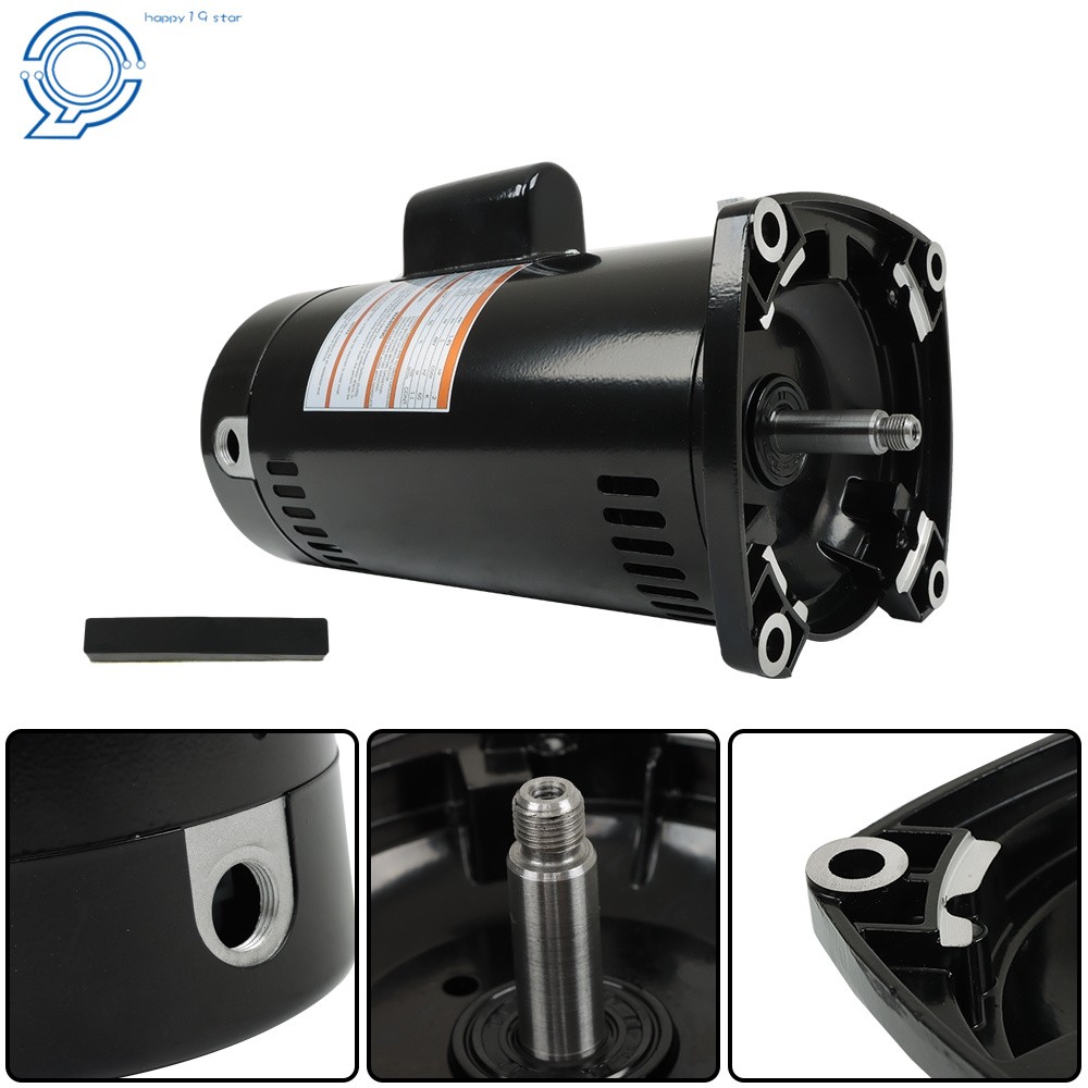 2HP Pool Pump Motor Swimming Pool Pump USQ1202 Square Flange 48Y Frame Inground
