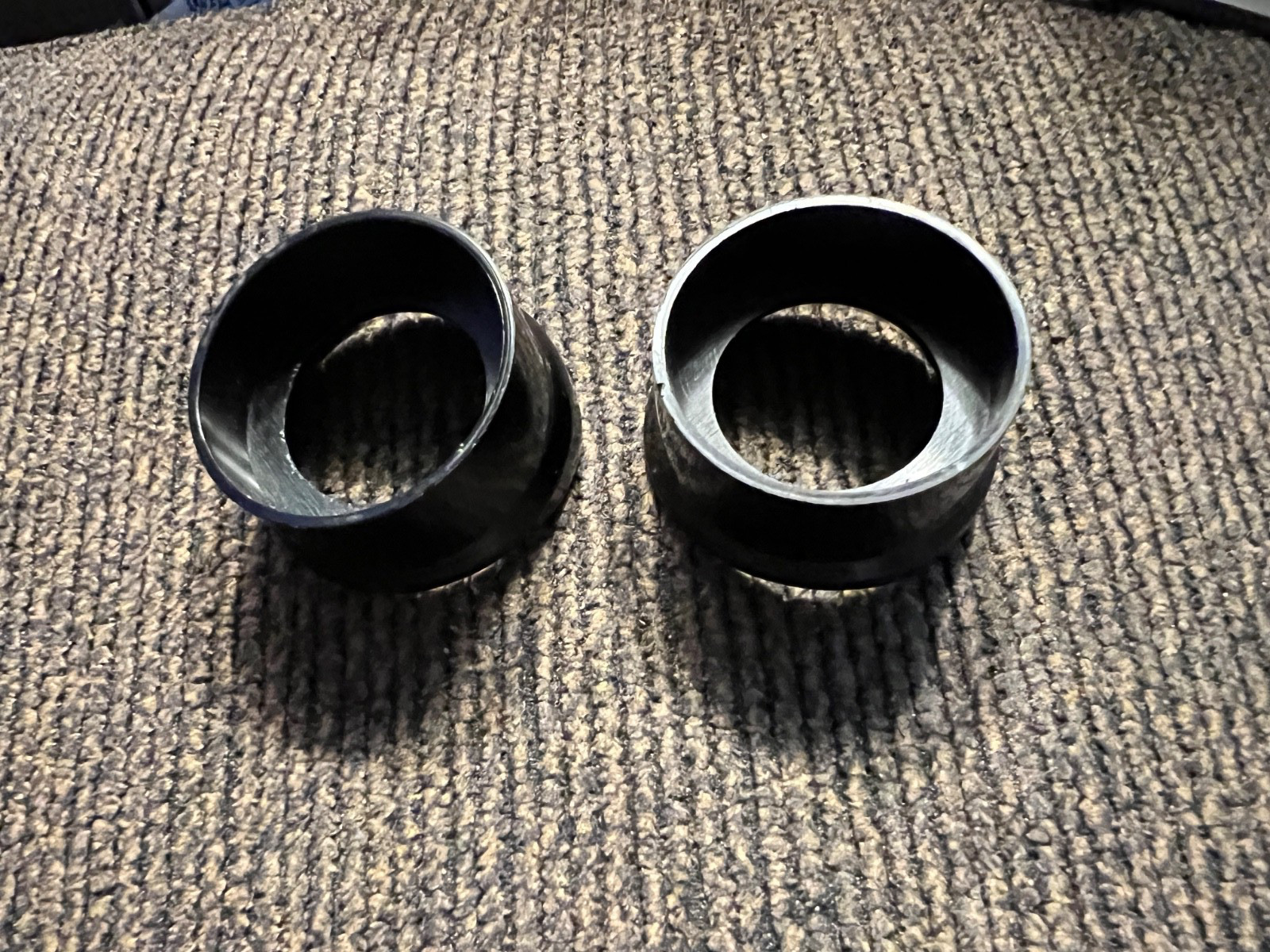 Pair - Microscope Eye Cup / Shield - NOT RUBBER for Microscope