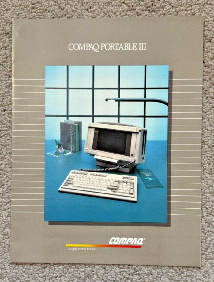 Compaq Portable III Advertising/Marketing brochures