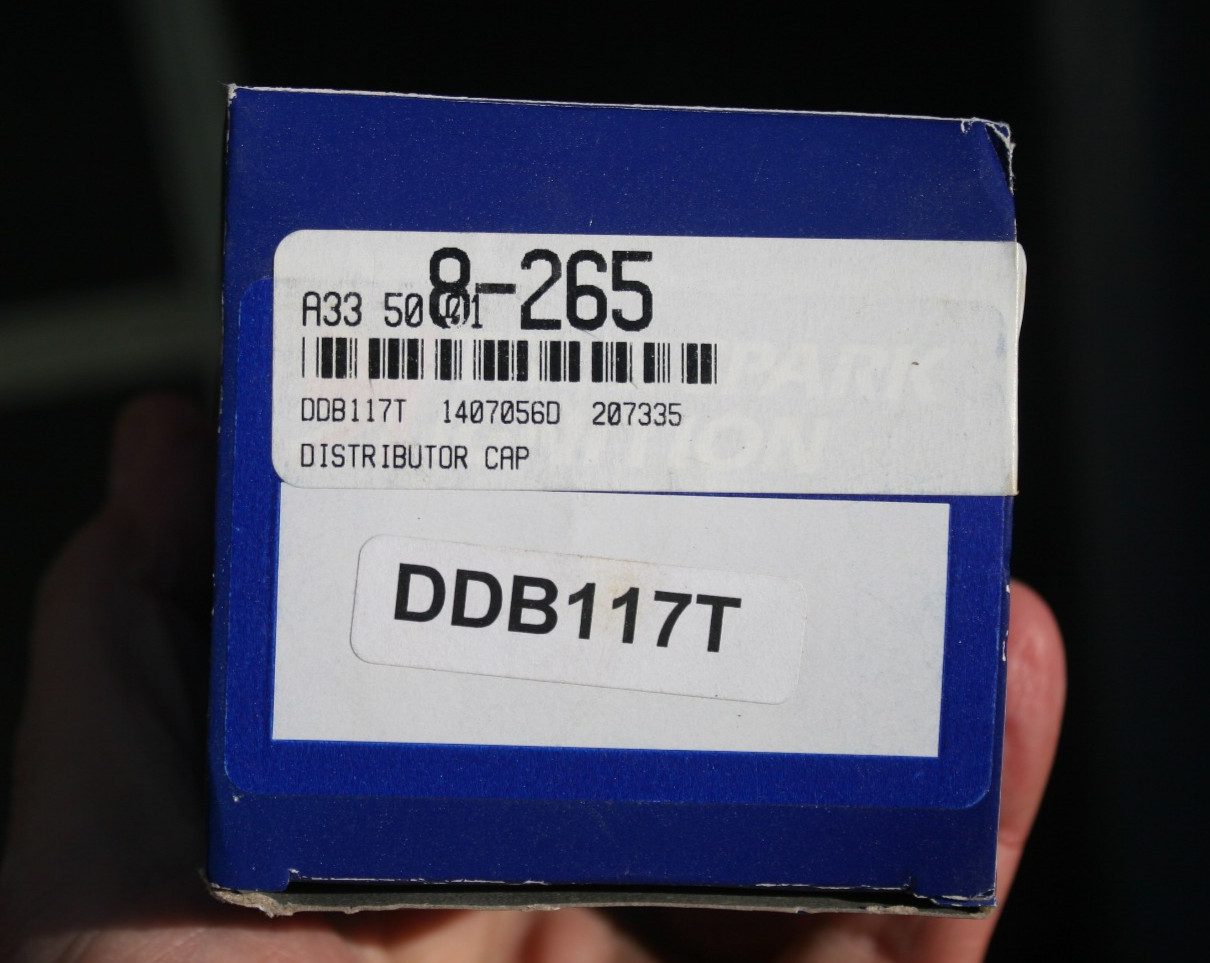 True Spark Vintage Distributor Cap - DDB117T