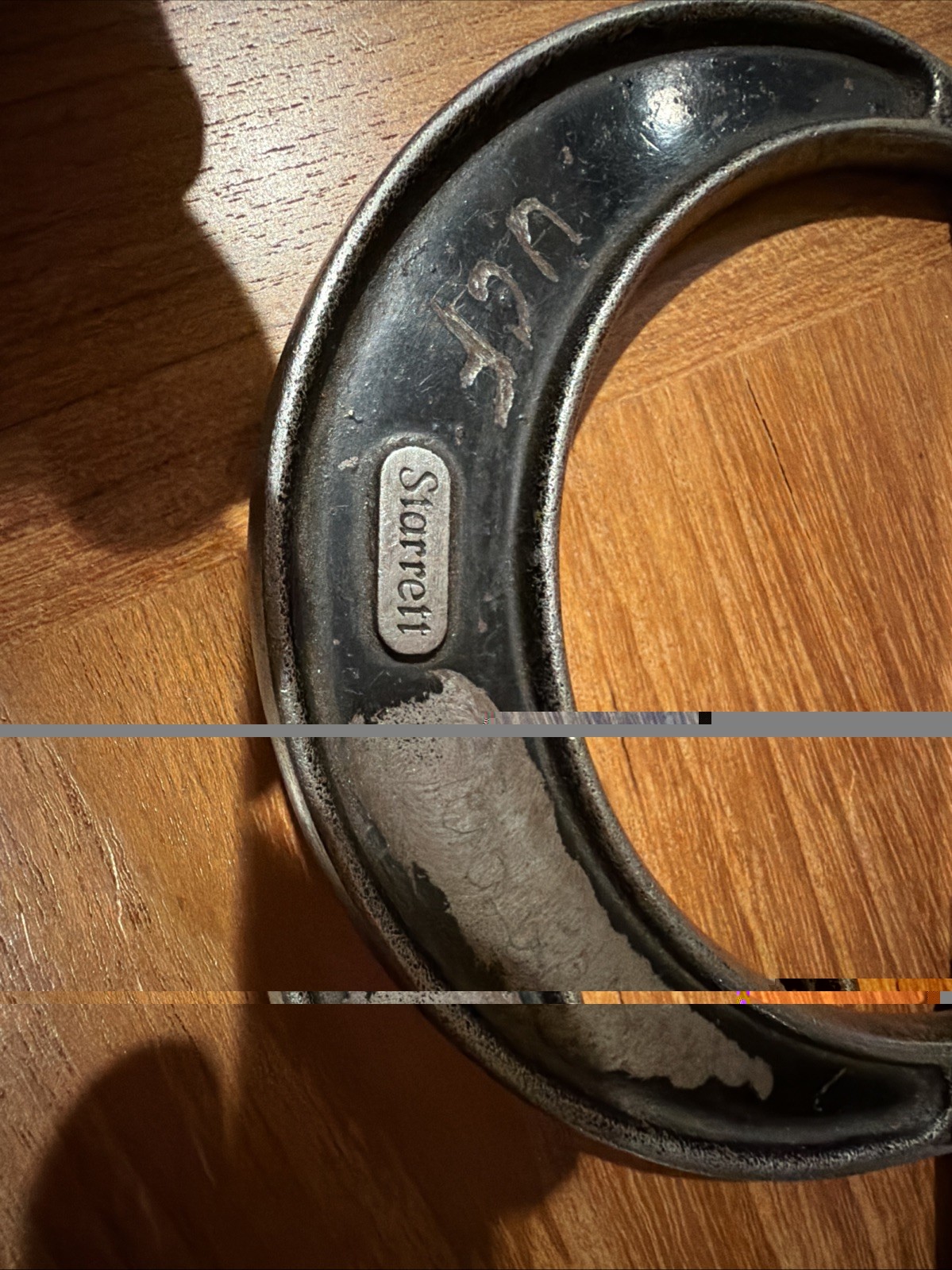 Starrett No. 436 3-4" micrometer, .001"