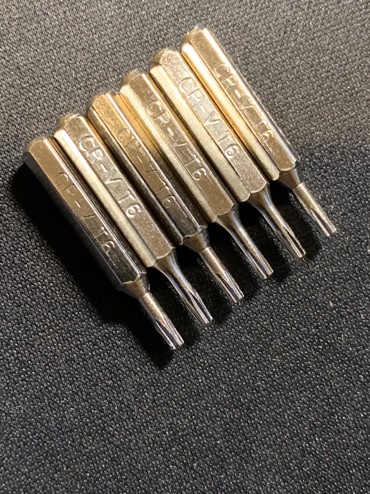 6PCS System 4 T6 x 28mm Torx® Screwdriver Micro Bits Hex 4mm