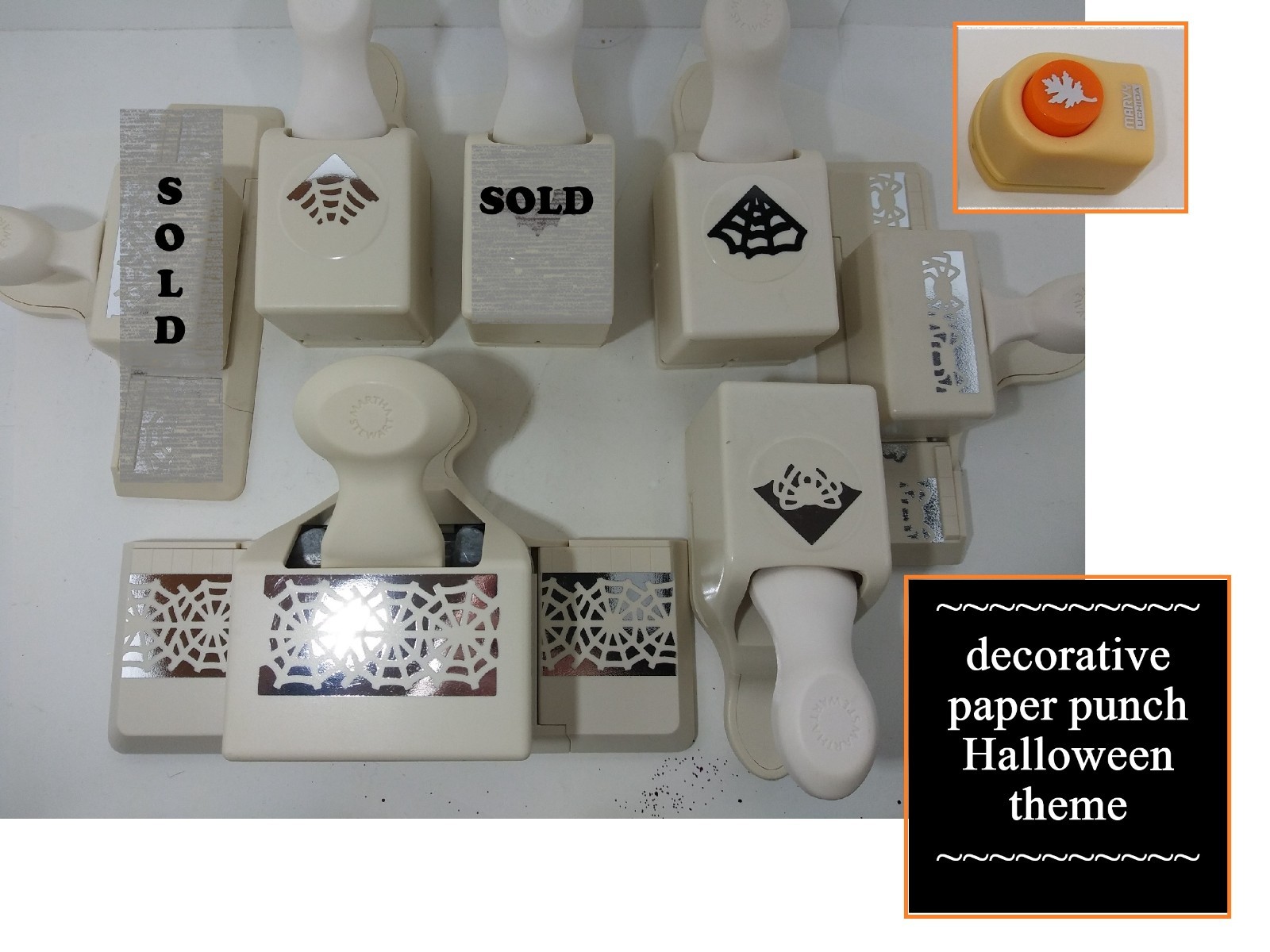 decorative craft paper punch, various styles, your choice, halloween