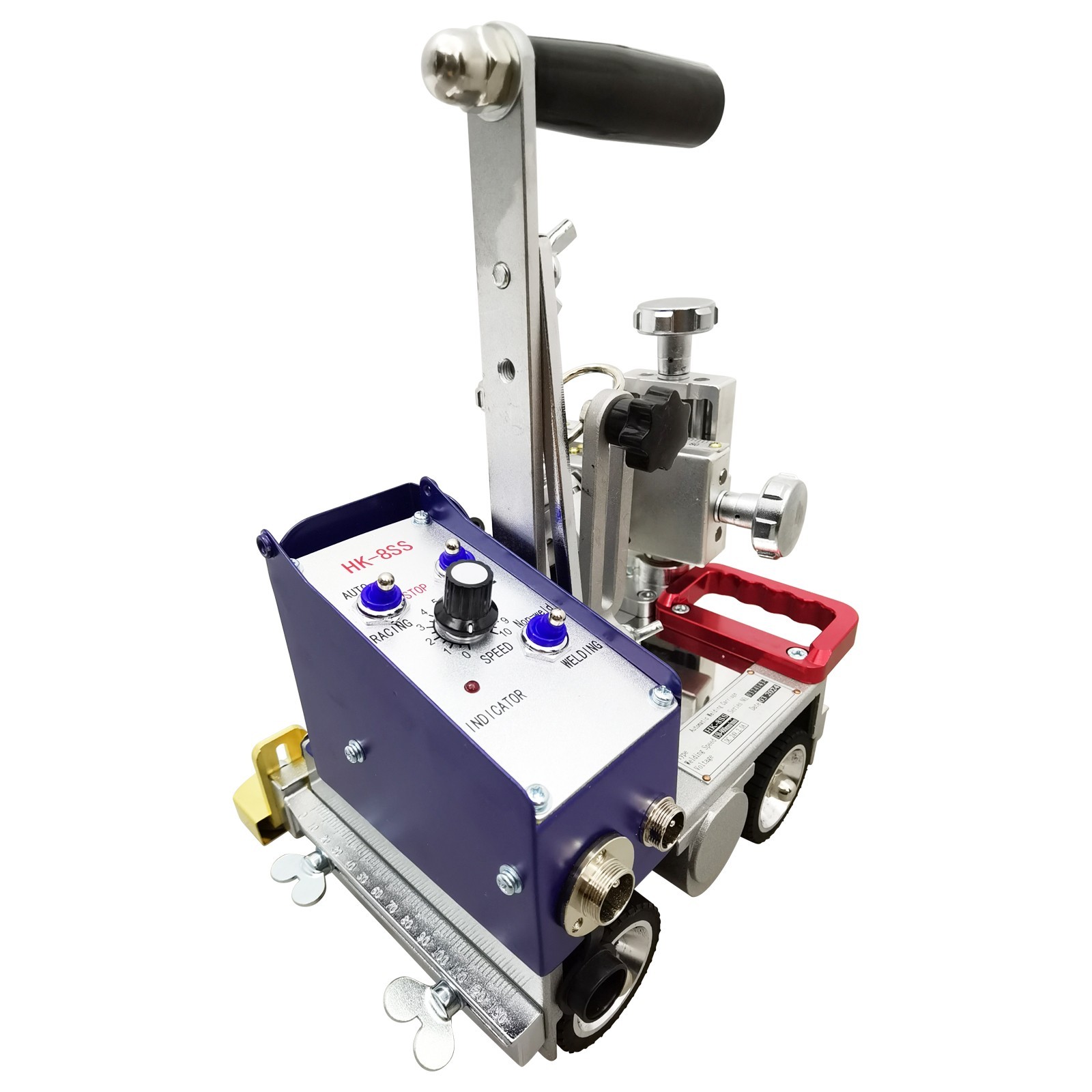 110V Portable Welding Trolley Auto Welding Machine Carriage 50Kg Adsorbability