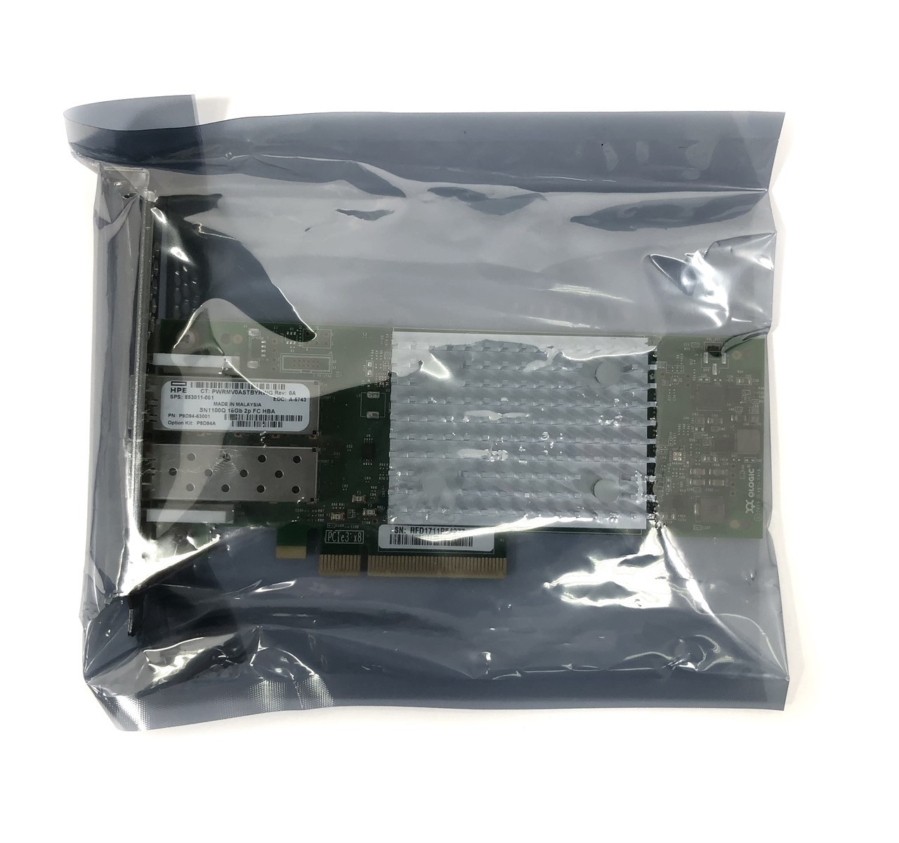 Open Box HPE 853011-001 QLE2692-HP 16GB SN1100Q Dual Port Full Height - No SFP
