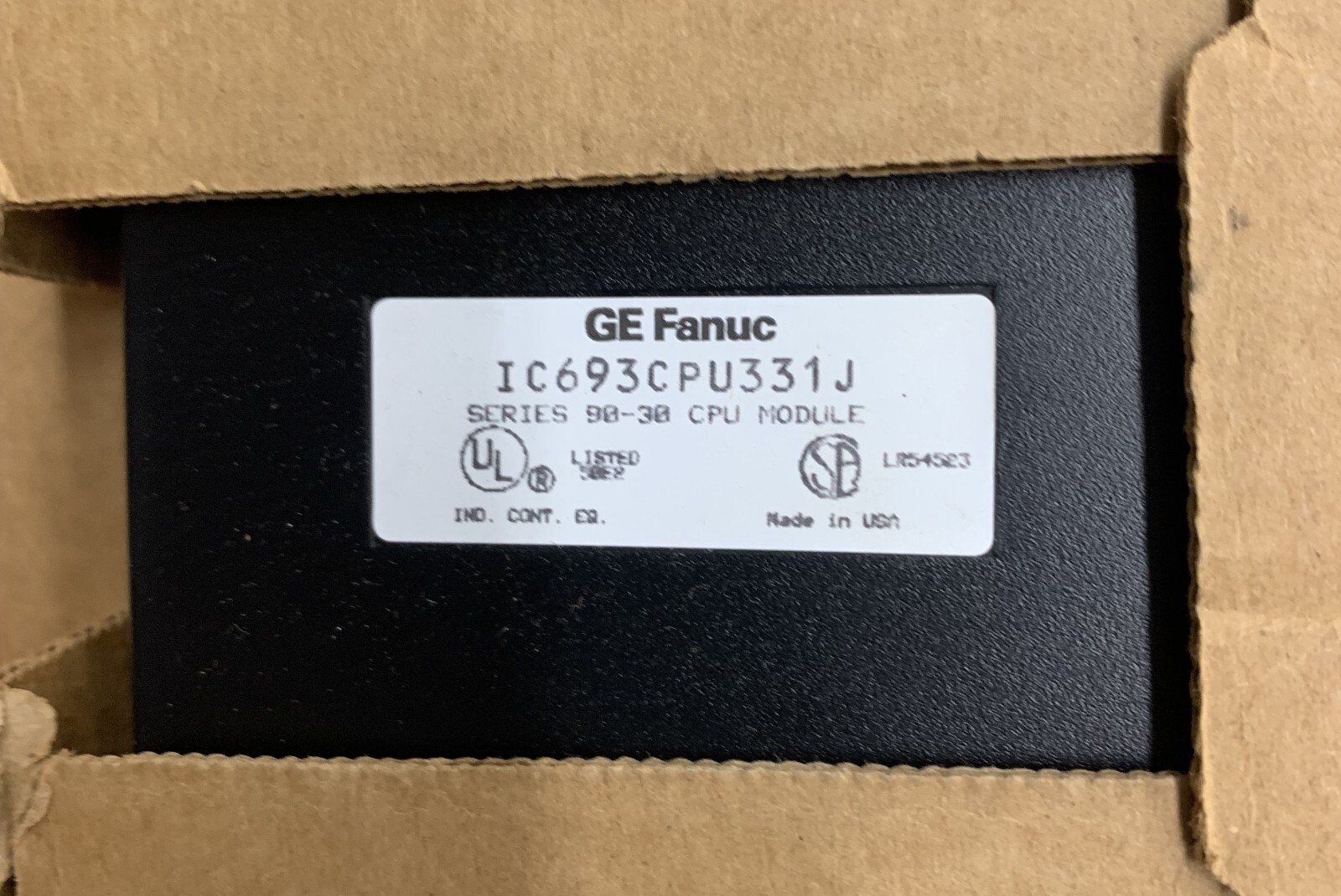 GE Fanuc IC693CPU331J CPU Module-NEW OPEN BOX