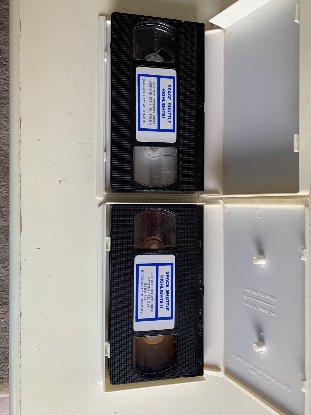 Space Shuttle Highlights I II NASA Starbound Enterprises VHS