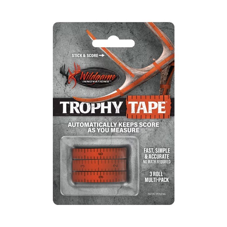 WILDGAME INNOVATIONS Trophy Tape, 3 Roll Pack | Easy-to-Remove Accurate Bright