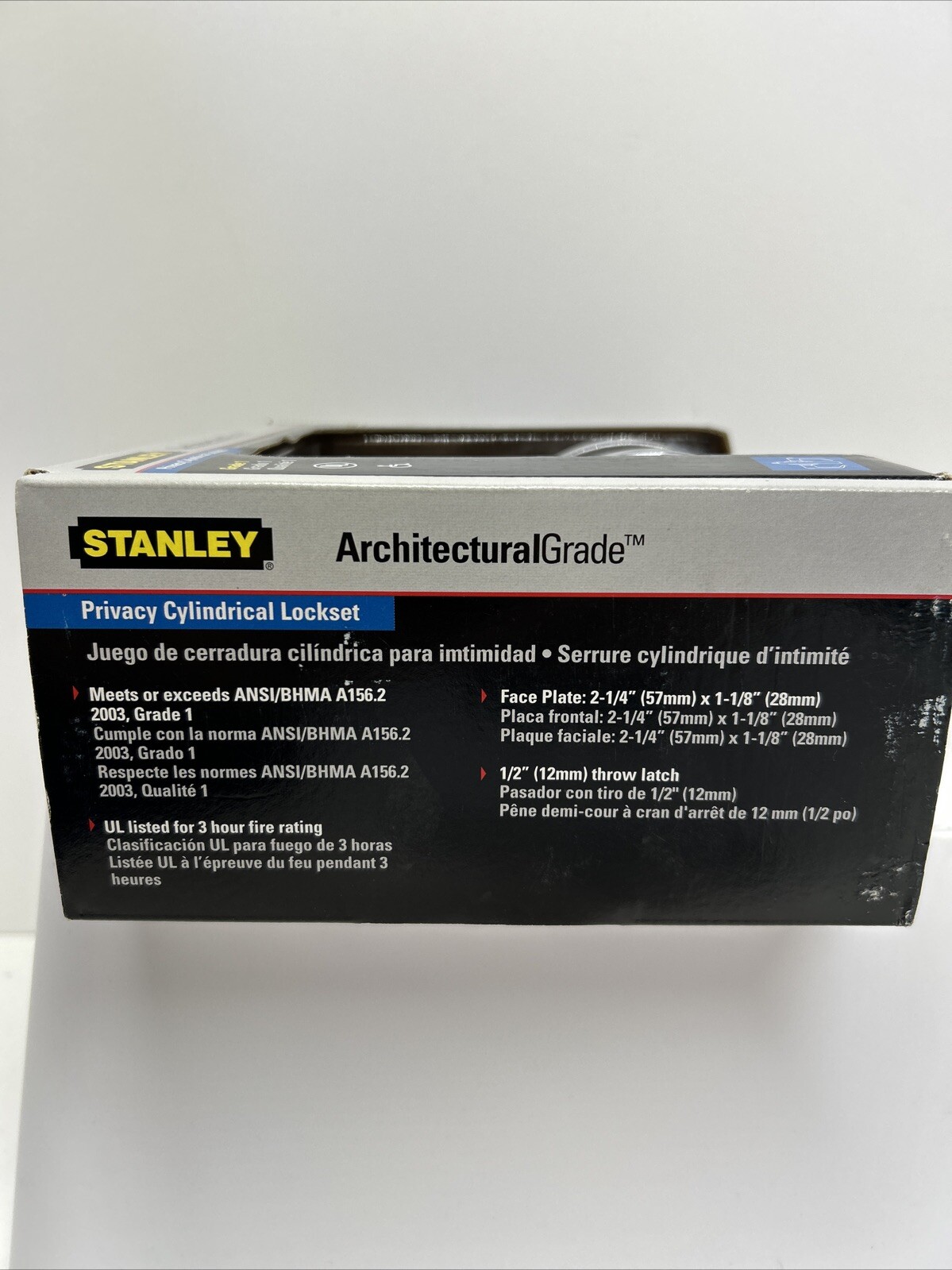 Stanley Architectural Grade Privacy Cylindrical Lock set RP9120