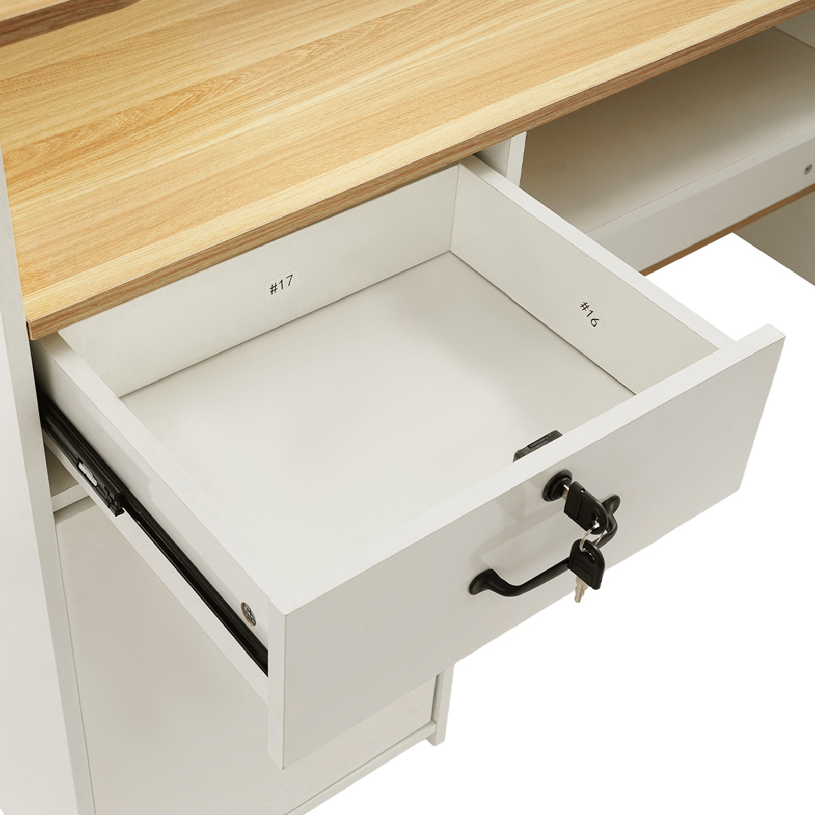 Modern Computer Desk Reception Desk Reception Desk With A Lockable Drawer Office