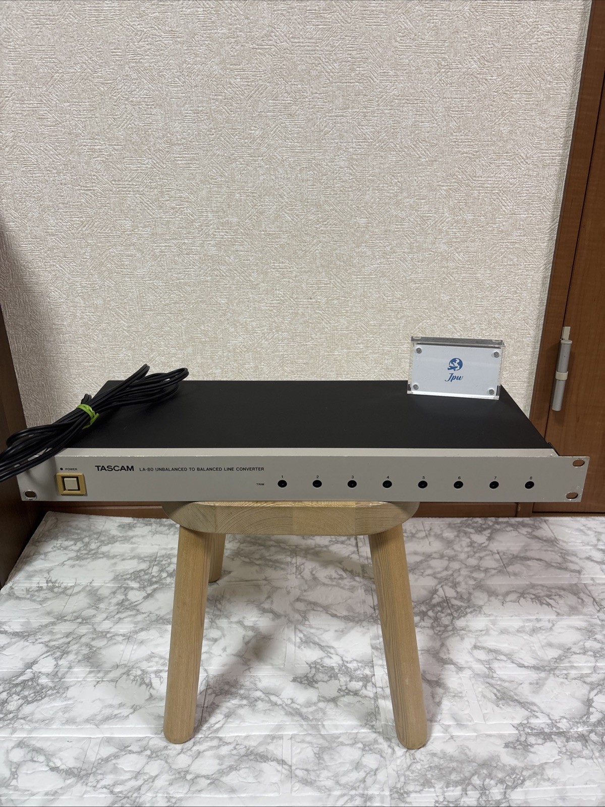 Tascam LA-80 Unbalanced to Balanced Line Converter TESTED