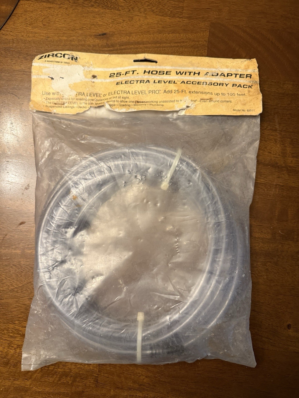Zircon Electra Level 25 Ft Hose Adapter Accessory Pack Model 62011 NOS