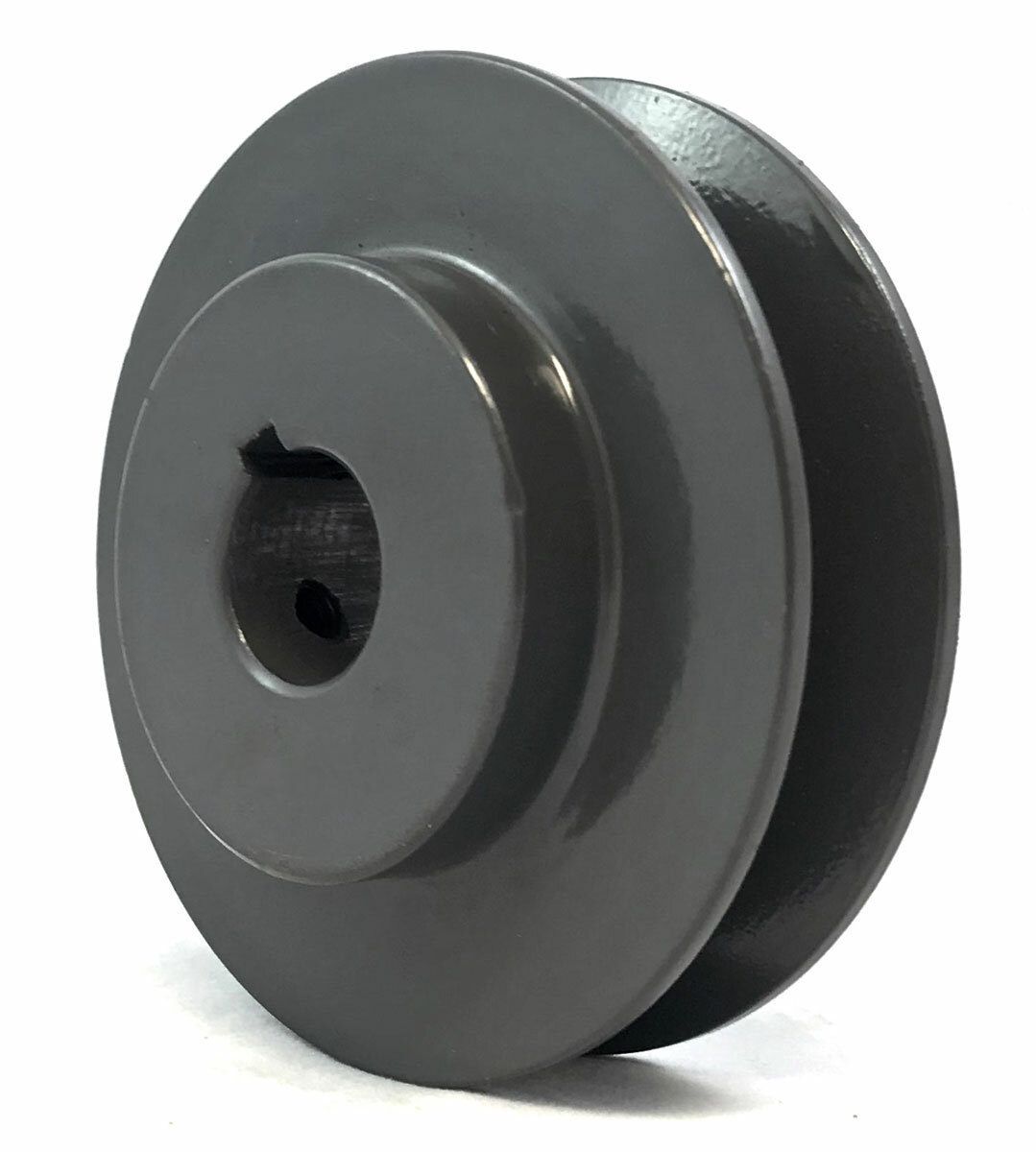 AK25-5/8" OD: 2.5" ID 5/8" Cast Iron Sheave Pulley Single Groove V-Belt Style A