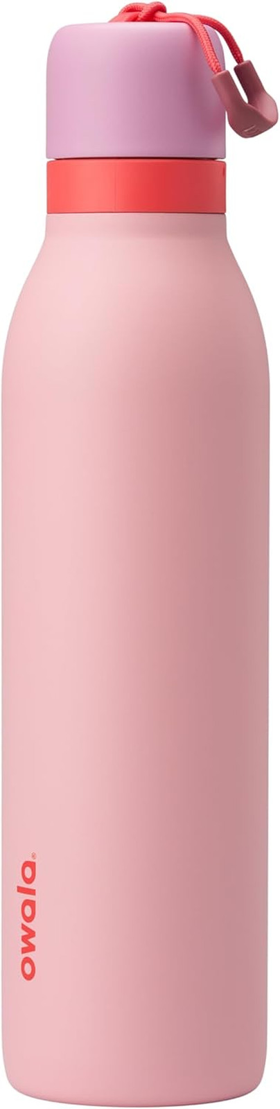 Freesip Twist Insulated Stainless Steel Water Bottle with Straw for Sports and T