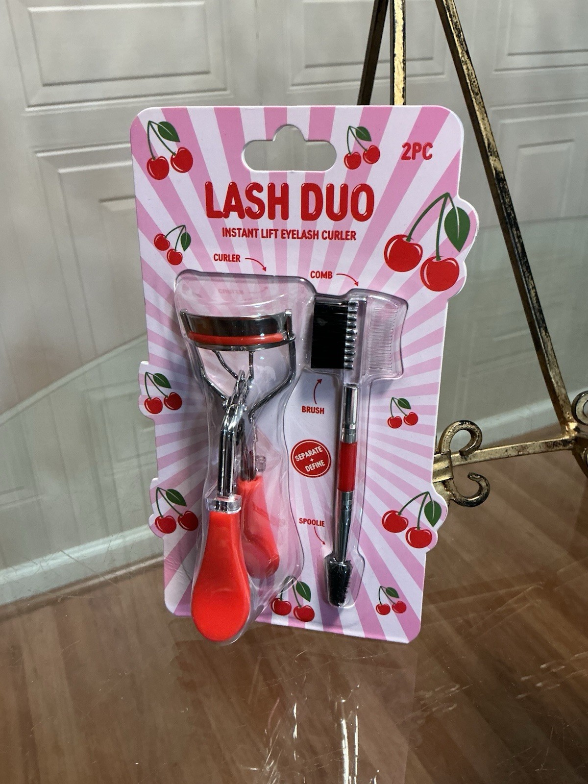 NEW Precision Beauty Pro Tools Eyelash Curler & Brow Tool Kit.