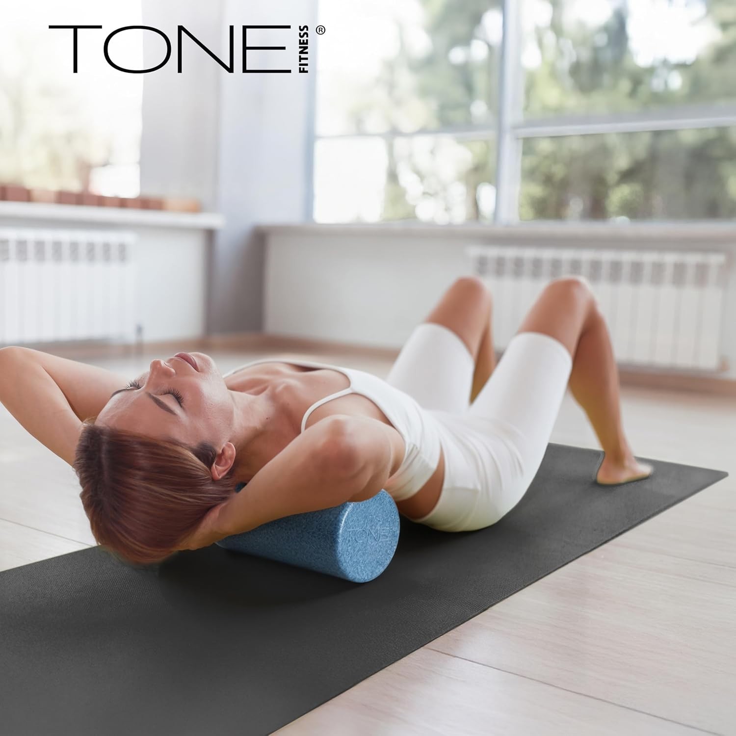High Density 12-Inch EPP Foam Roller for Deep Tissue Recovery & Flexibility