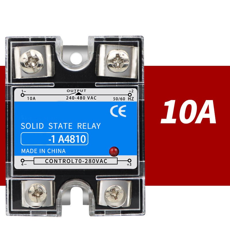 BERM-1 Single Phase 10A-100A Solid State Relays Module DC 3V-32V to DC 5V-200V