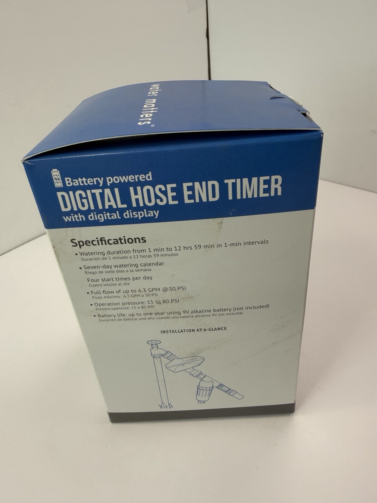 Digital Hose End Fully Automatic Watering Timer Model B09DB #2