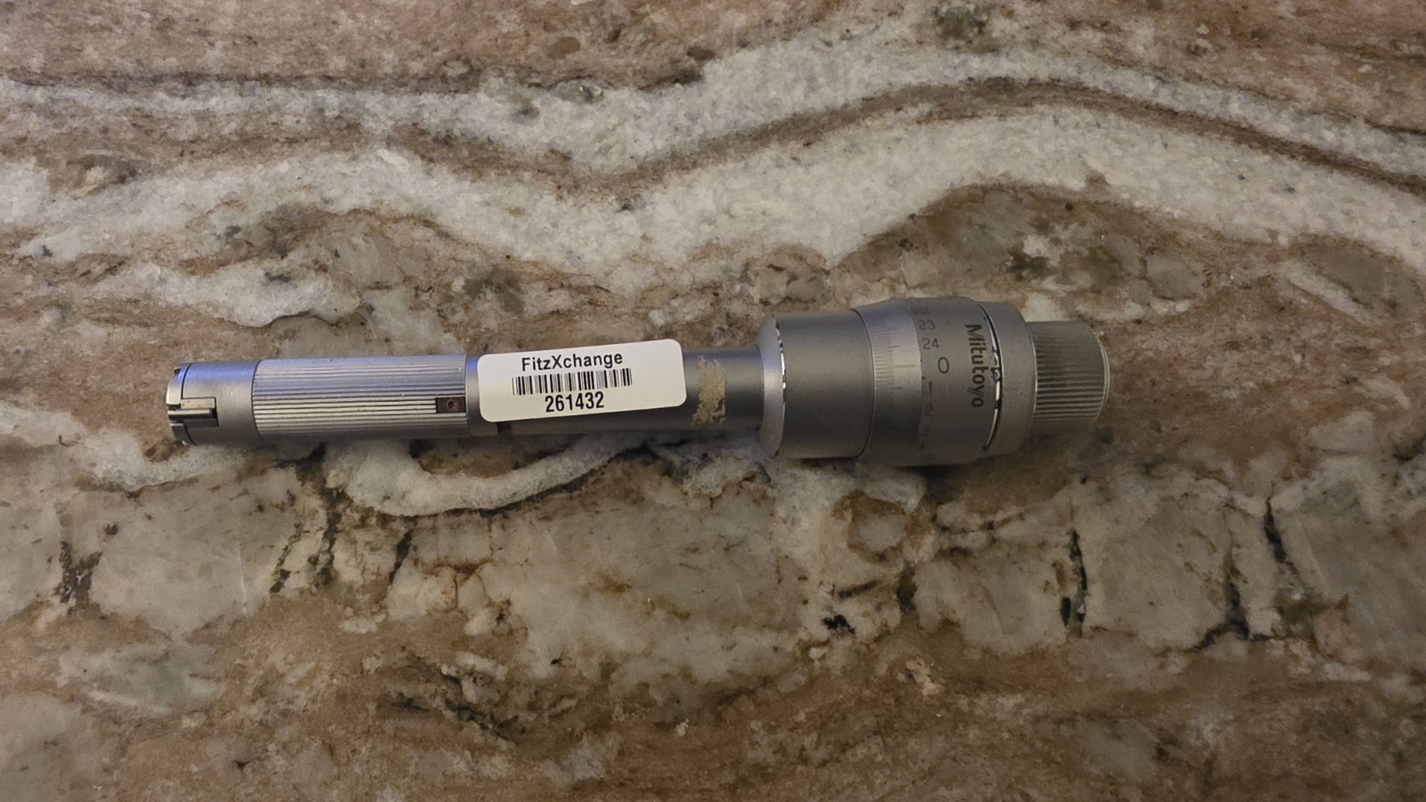 Mitutoyo HOLTEST 3-Point Bore Inside Micrometer .5-.65" CALIBRATED - 261432