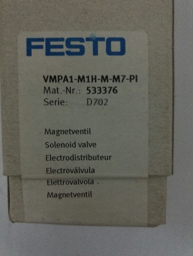 1PC New FESTO Solenoid valve VMPA1-M1H-M-M7-PI 533376