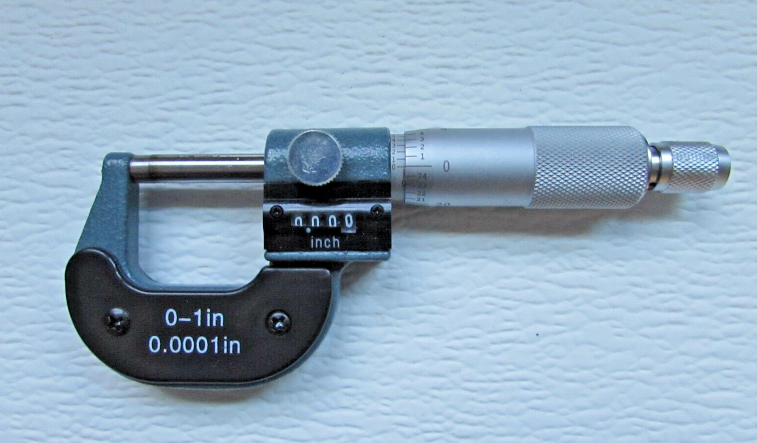 Digital Outside Micrometer Mechanical Digit Counter 0-1"/0.0001"