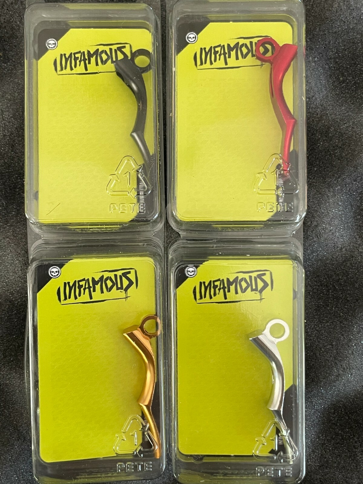Infamous Adjustable CS2Pro DNA Deuce Trigger - Red