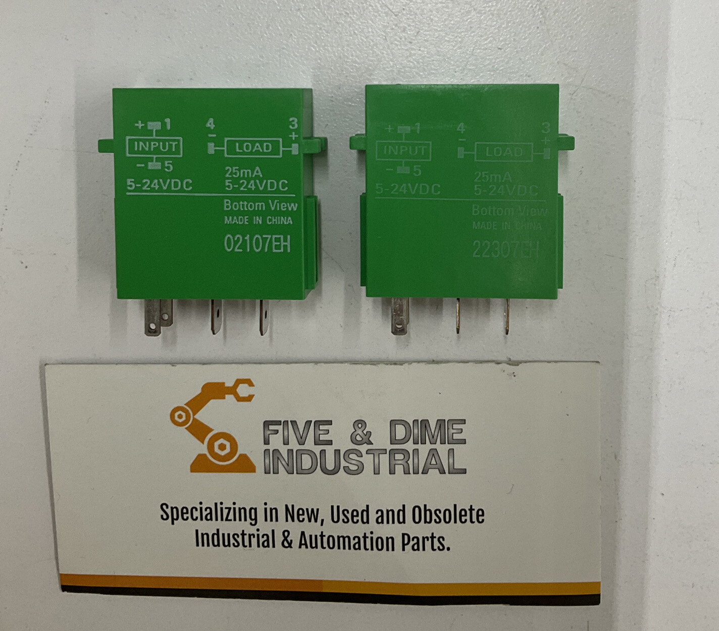 Omron G3TA-IDZR02S 5-24VDC Solid State Relay 2.5A 4 Pins Lot of (2)