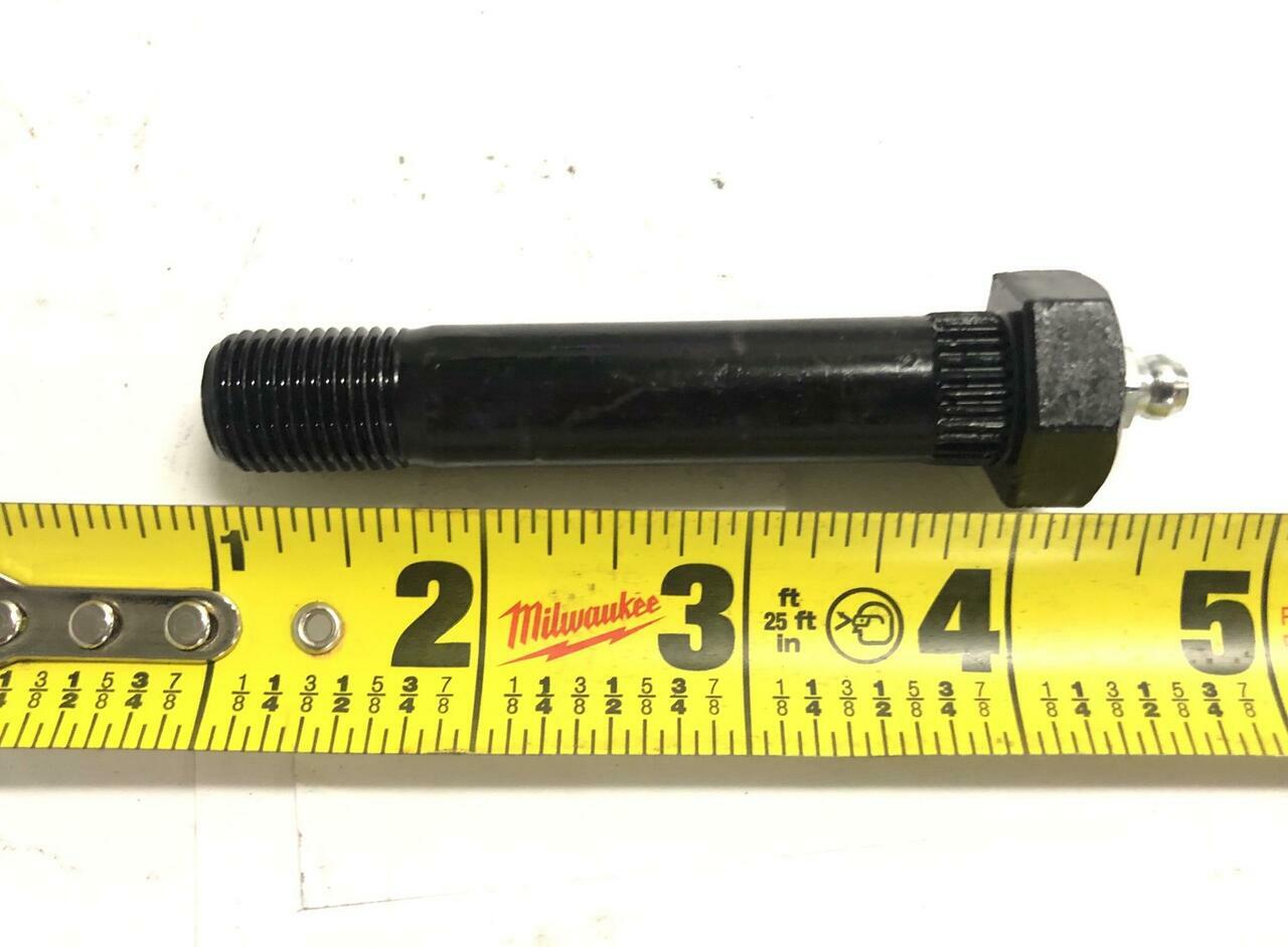 2) 3500# Trailer Axle Spring Shackle Grease Type Eye "wet" Bolt 9/16 x 3”