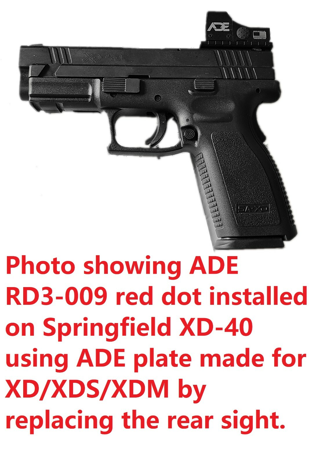 Springfield Non-OSP Hellcat Mount Plate FOR Vortex Venom,BURRIS FASTFIRE Red Dot