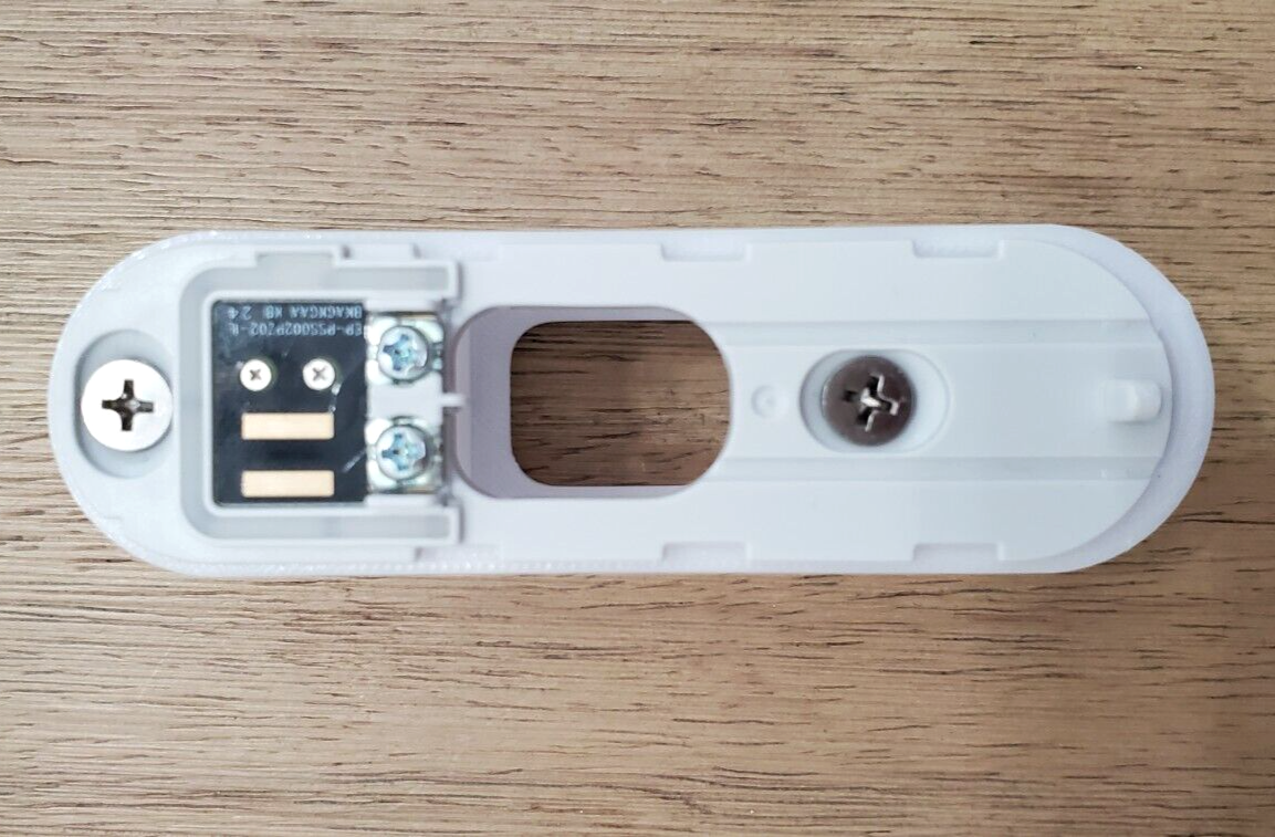 SimpliSafe Video Doorbell Custom Expander Spacer Mounting Bracket 0.5"-3.5"