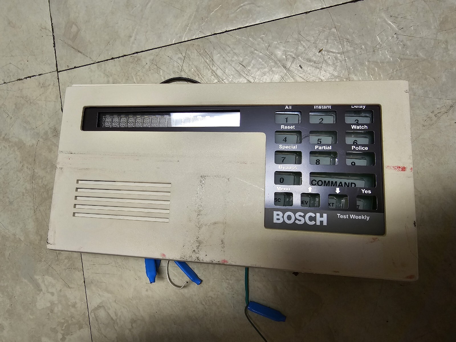 BOSCH D1255 KEYPAD PARTS LOT
