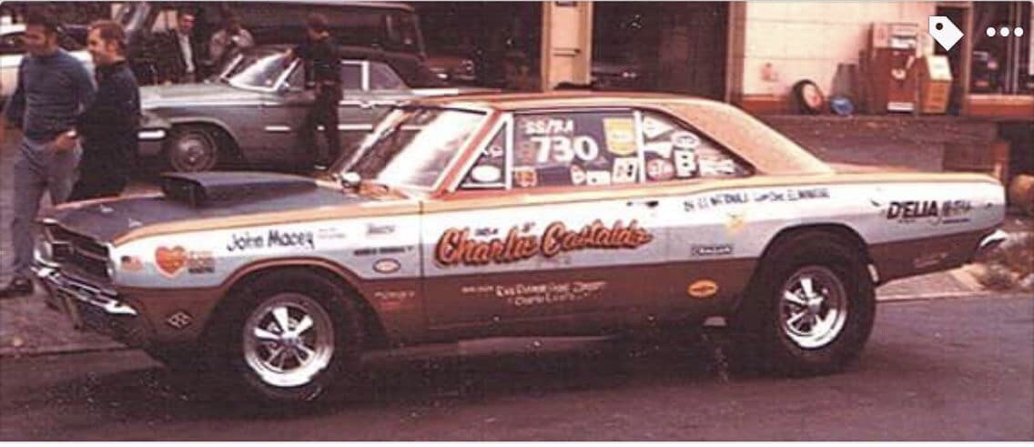 Decals - Charlie Castaldo ‘68 Hemi Dart Super Stock, Beautiful!