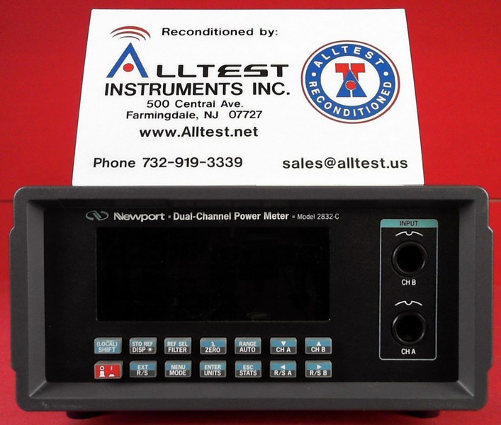 Newport 2832-C Dual Channel Optical Power Meter