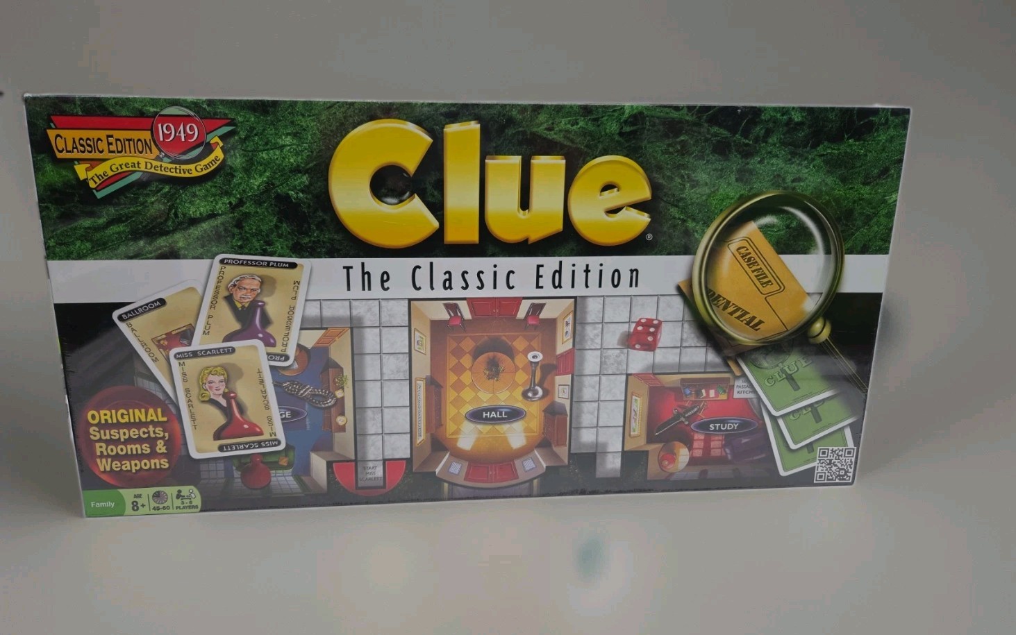 Clue Board Game The Classic Edition 1949 Original New Sealed Hasbro X239