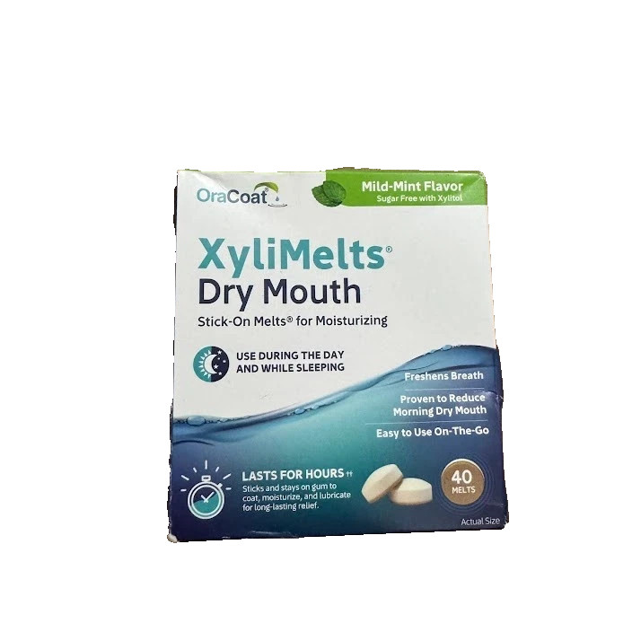 Xylimelts to Increase Saliva Flow Perfect for Dry Mouth 40 Count